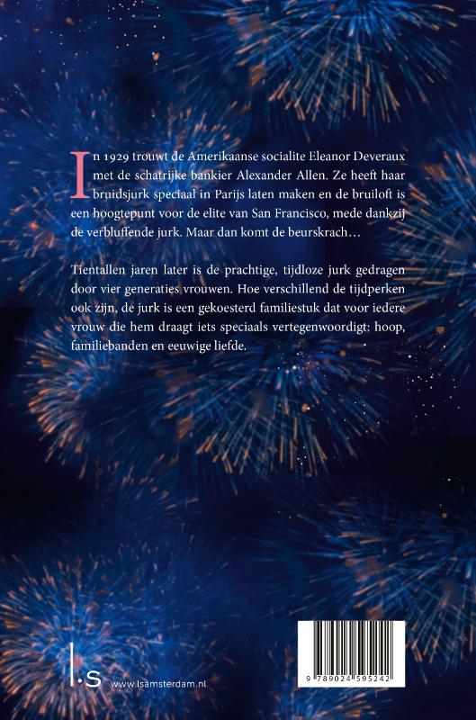 Achterkant van De bruidsjurk
