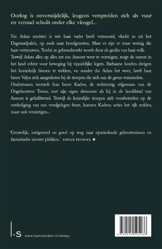 Achterkant van Het Vuur van de Keizer