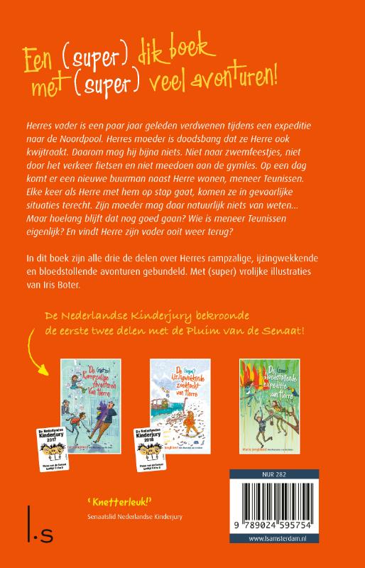 Achterkant van Het (super) dikke boek over Herre