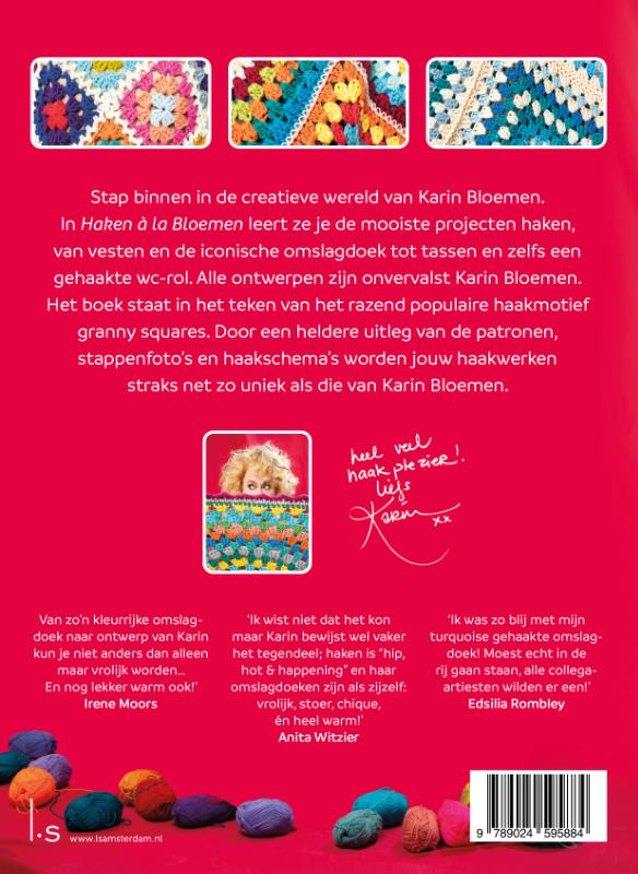 Achterkant van Haken à la Bloemen
