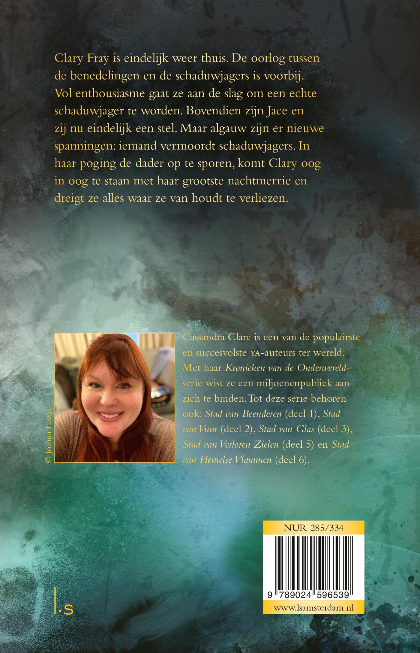 Achterkant van Stad van Gevallen Engelen