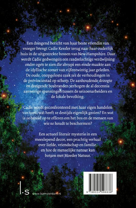 Achterkant van Het lied van de nachtvogels