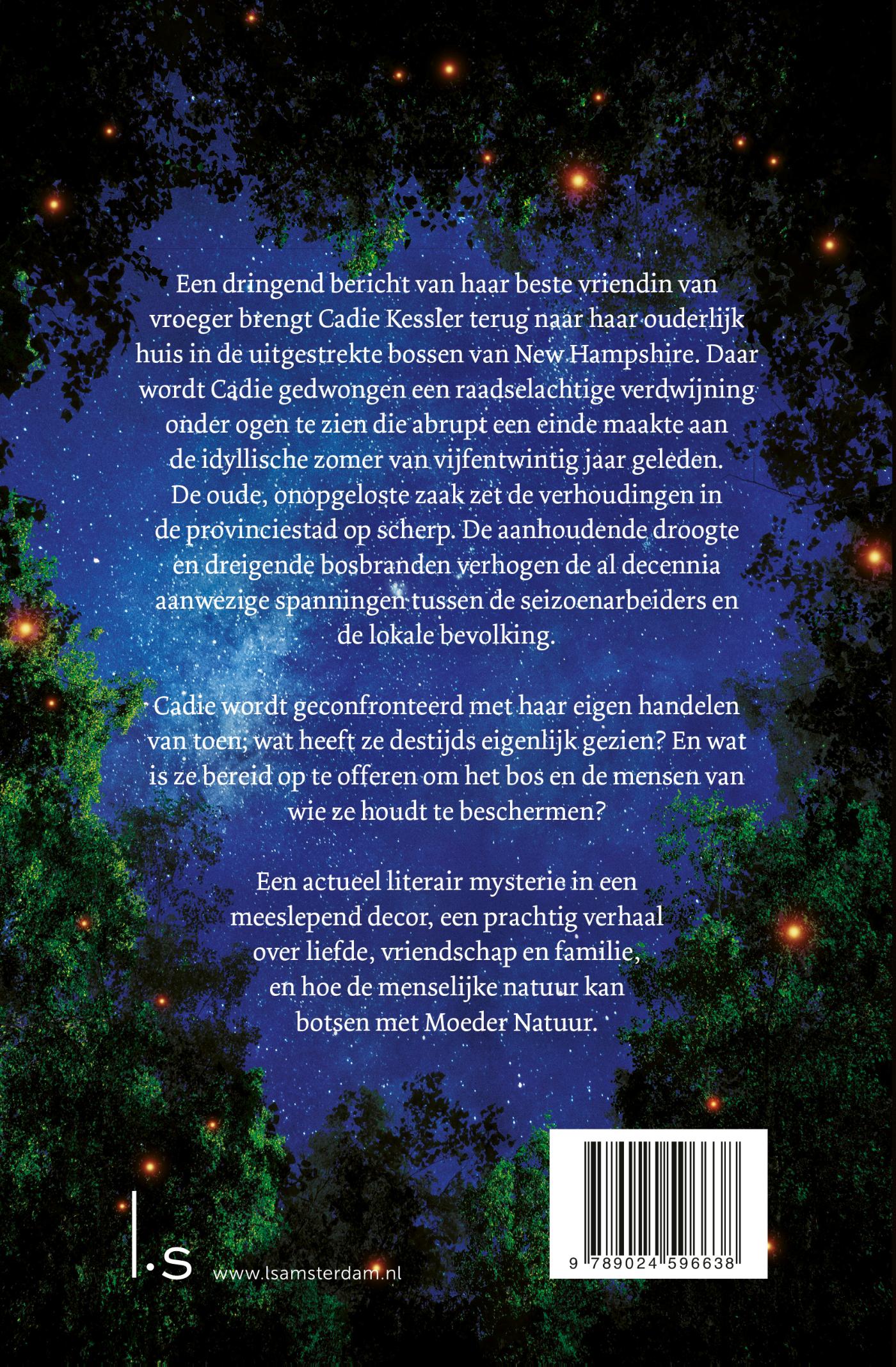Achterkant van Het lied van de nachtvogels