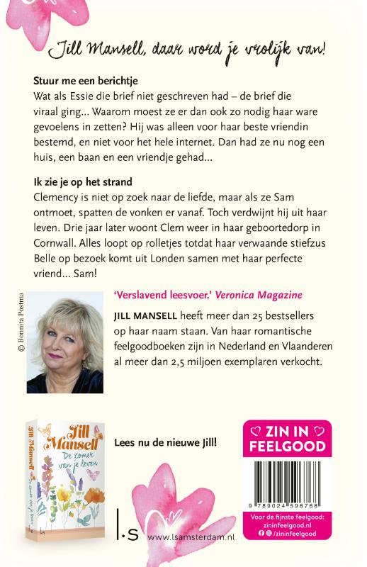 Achterkant van Stuur me een berichtje & Ik zie je op het strand