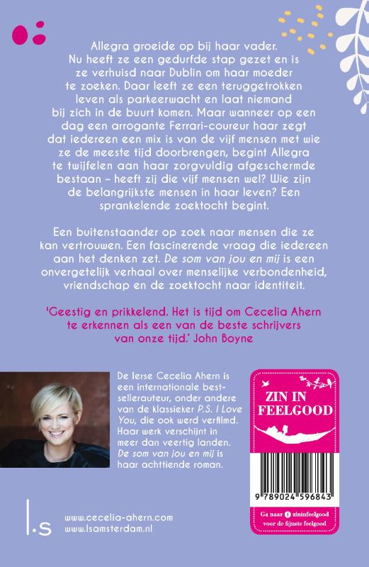 Achterkant van De som van jou en mij