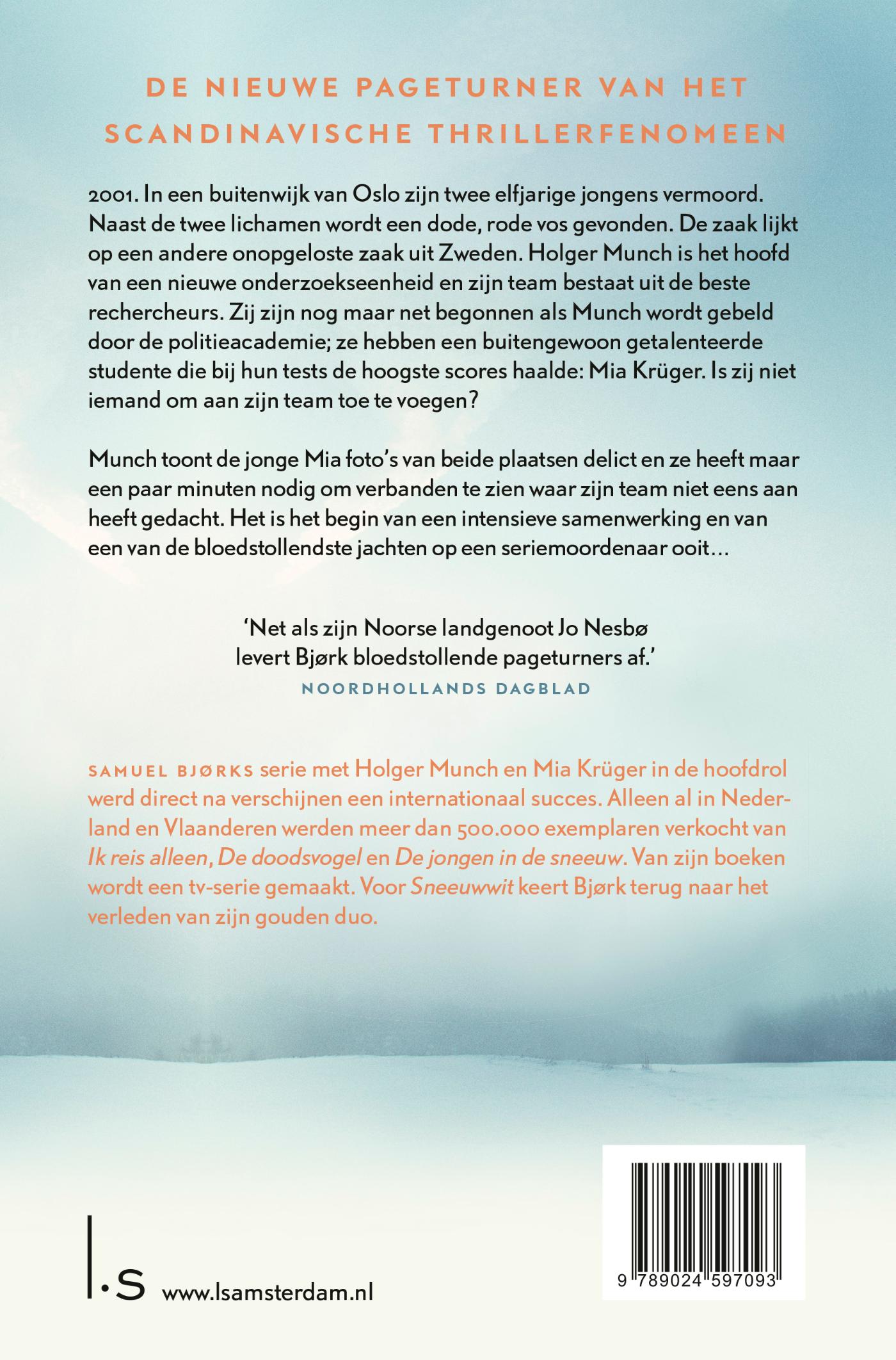 Achterkant van Sneeuwwit