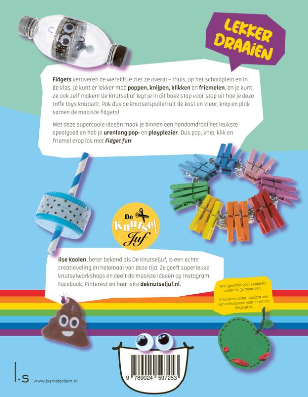 Achterkant van Fidget fun
