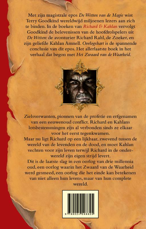 Achterkant van Oorlogshart