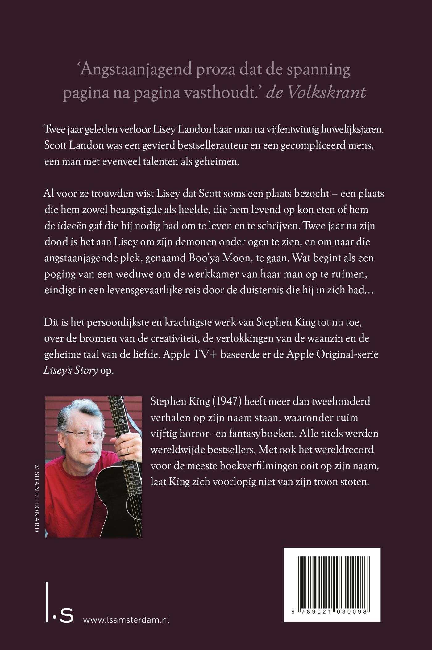 Achterkant van Lisey's verhaal