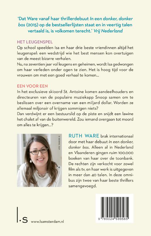 Achterkant van Het leugenspel & Een voor een