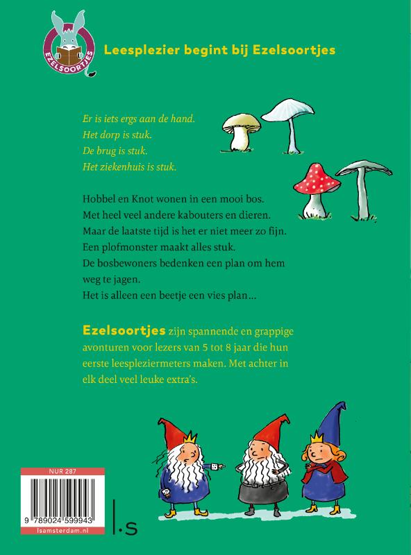 Achterkant van Hobbel en Knot