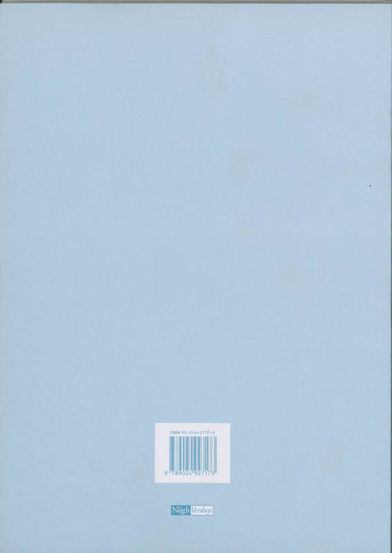Achterkant van Werkboek