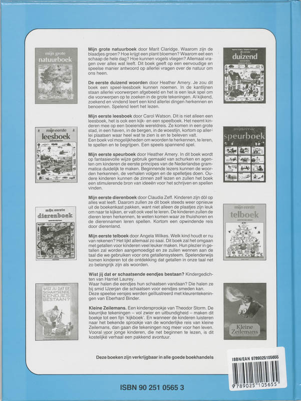 Achterkant van Mijn grote natuurboek