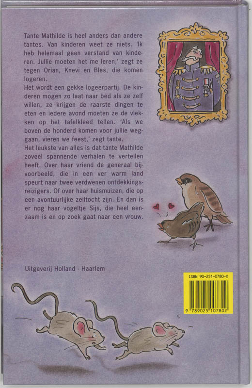 Achterkant van De brieven van de generaal