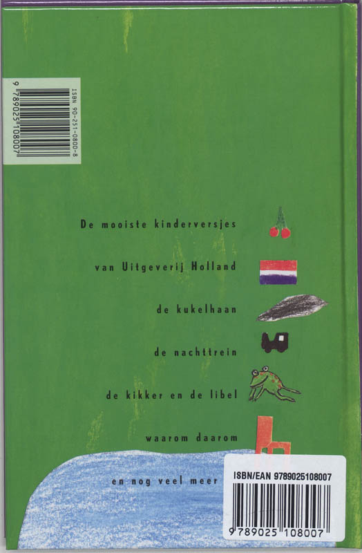 Achterkant van Holland rijmt