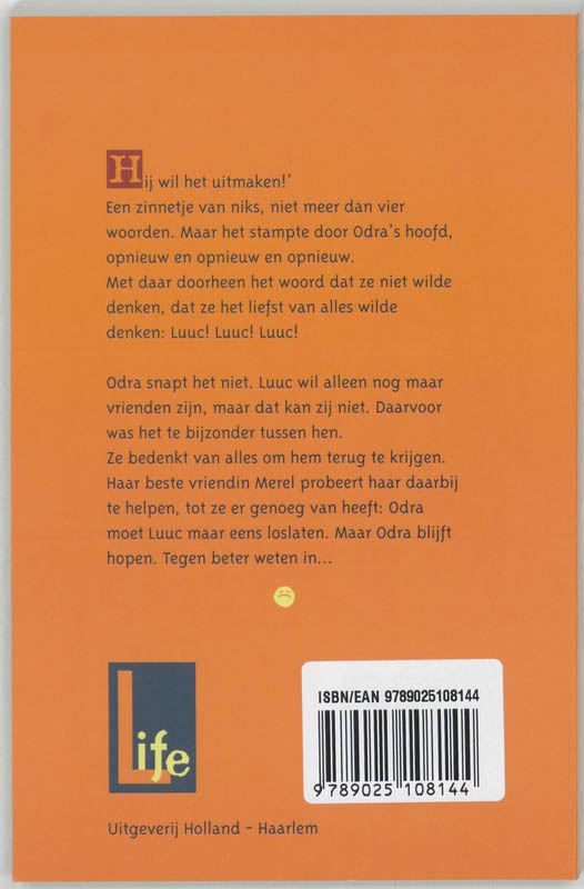 Achterkant van Luuc!