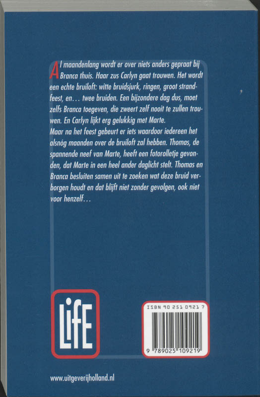 Achterkant van De bruiden van Branca