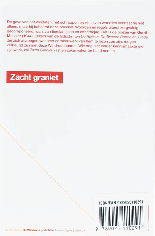 Achterkant van Zacht graniet
