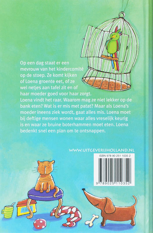 Achterkant van Oena Loena