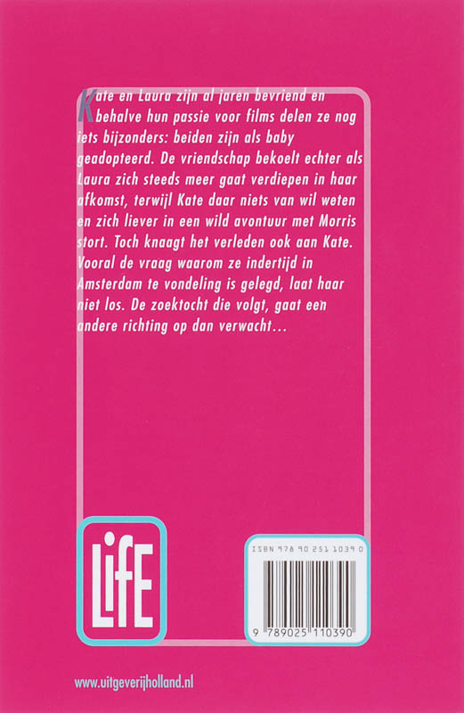 Achterkant van Back to Amsterdam