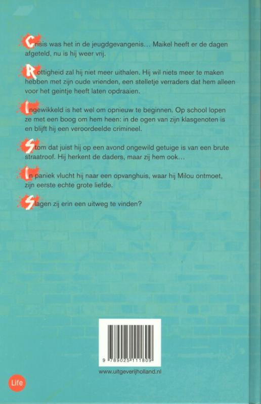 Achterkant van Crisis
