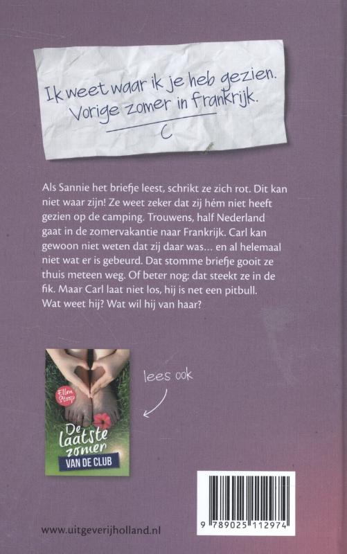 Achterkant van Ik ken jou ergens van