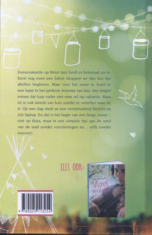 Achterkant van De zomer van Jazz