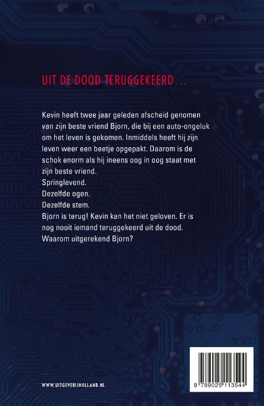 Achterkant van Cyberboy