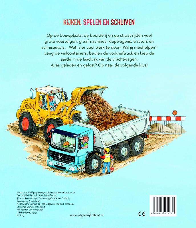 Achterkant van Laden en lossen