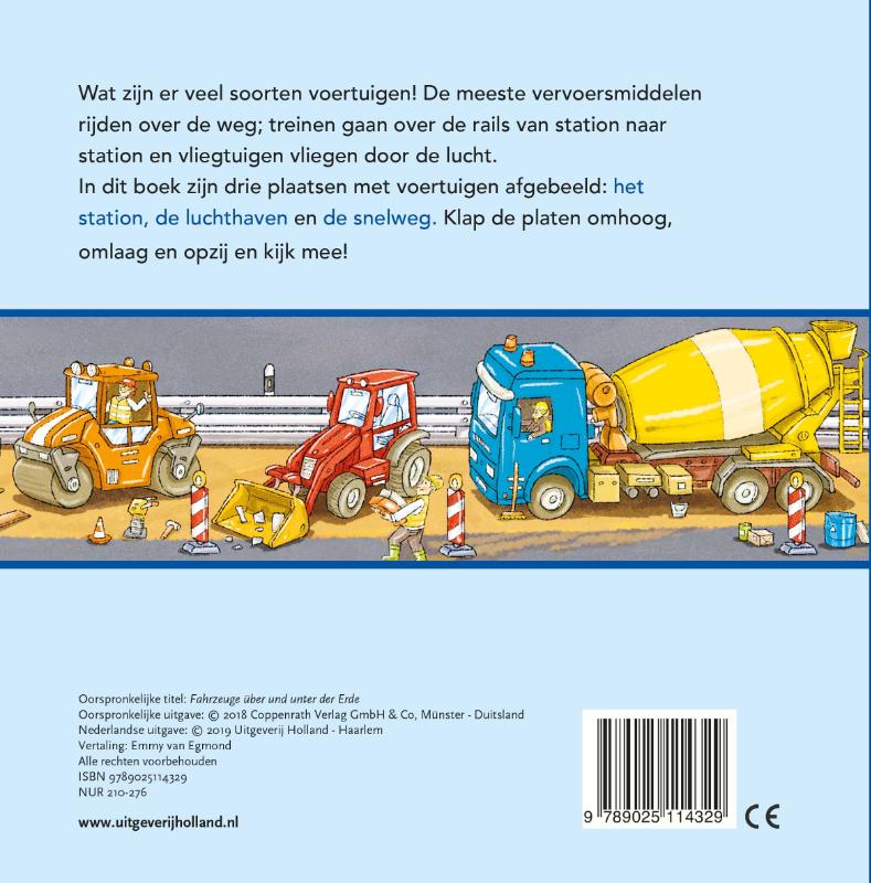 Achterkant van Voertuigen boven en onder de grond