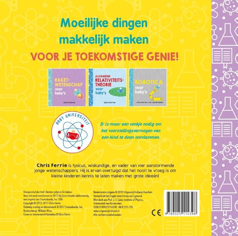 Achterkant van Quantumfysica voor baby’s
