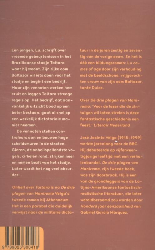 Achterkant van Onheil over Taitara