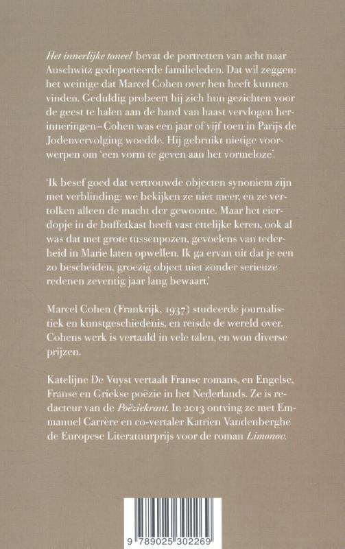 Achterkant van Het innerlijke toneel