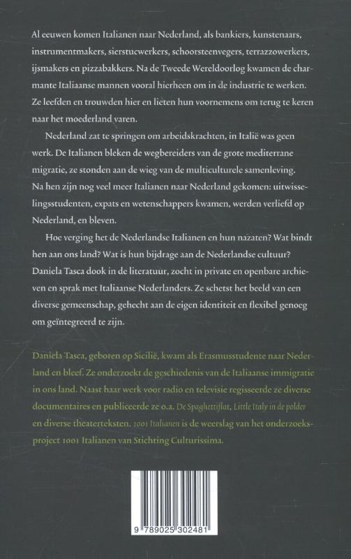 Achterkant van 1001 Italianen