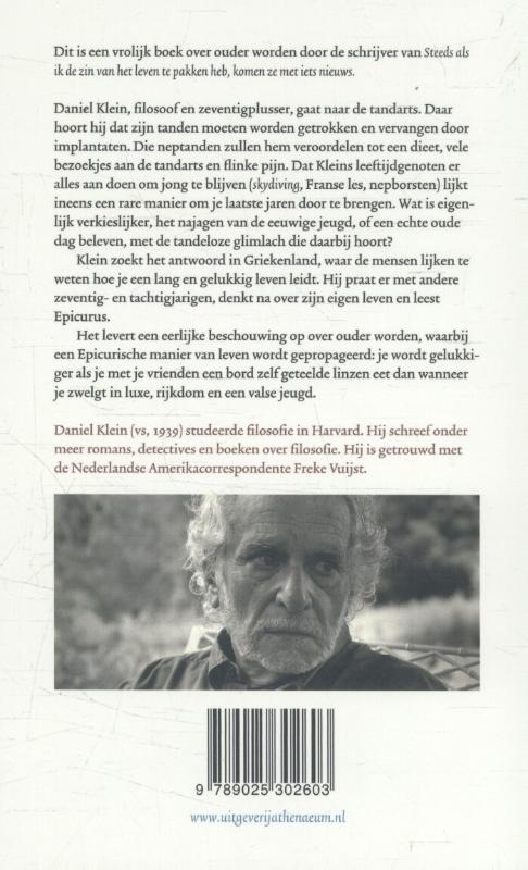 Achterkant van De wijsheid van een tandeloze glimlach