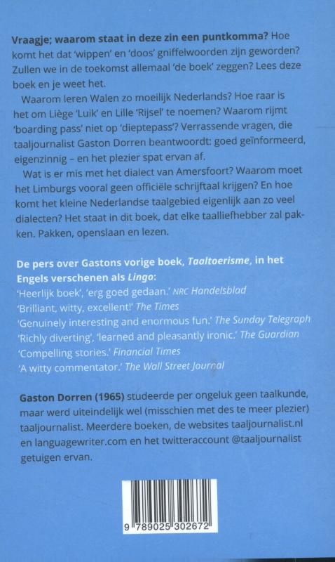 Achterkant van Vakantie in eigen taal