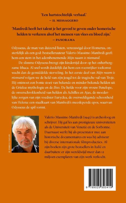 Achterkant van Mijn naam is niemand