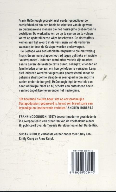 Achterkant van De Gestapo