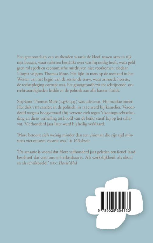 Achterkant van Utopia
