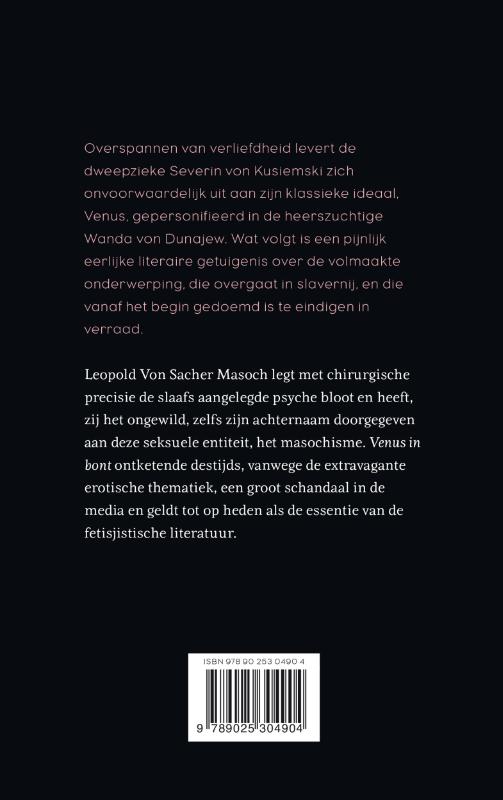 Achterkant van Venus in bont