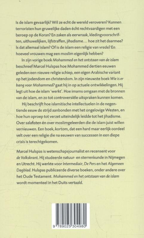Achterkant van Wie is er bang voor Mohammed?