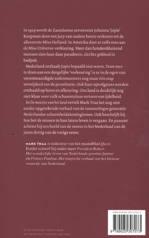 Achterkant van De mooiste van het land