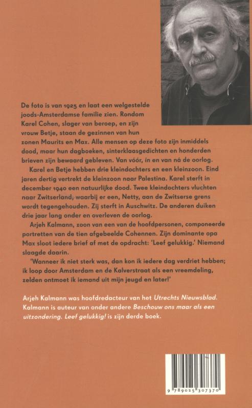 Achterkant van Leef gelukkig!