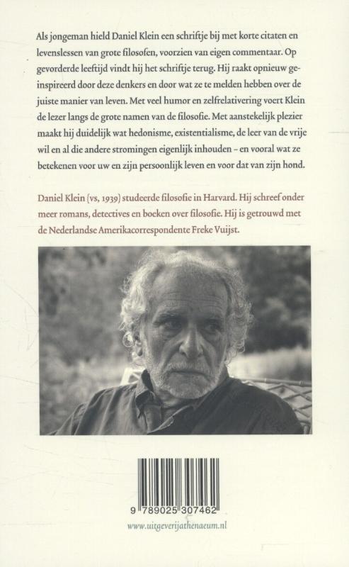 Achterkant van Steeds als ik de zin van het leven te pakken heb, komen ze met iets nieuws