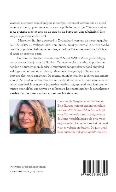 Achterkant van Zwitserlevens