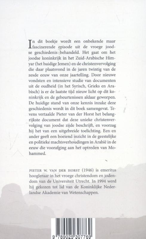 Achterkant van Het joodse koninkrijk van Himyar en de christelijke martelaars van Nadjrân