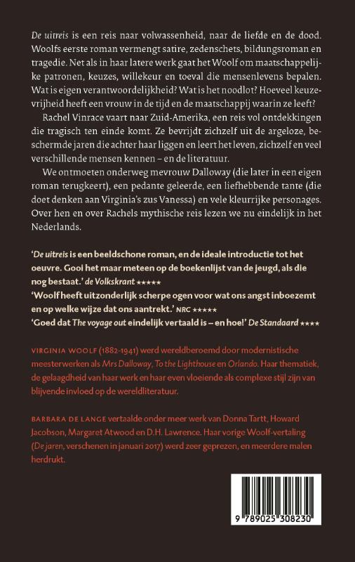 Achterkant van De uitreis
