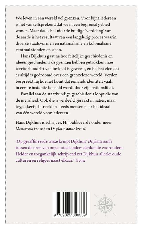 Achterkant van De verdeelde aarde