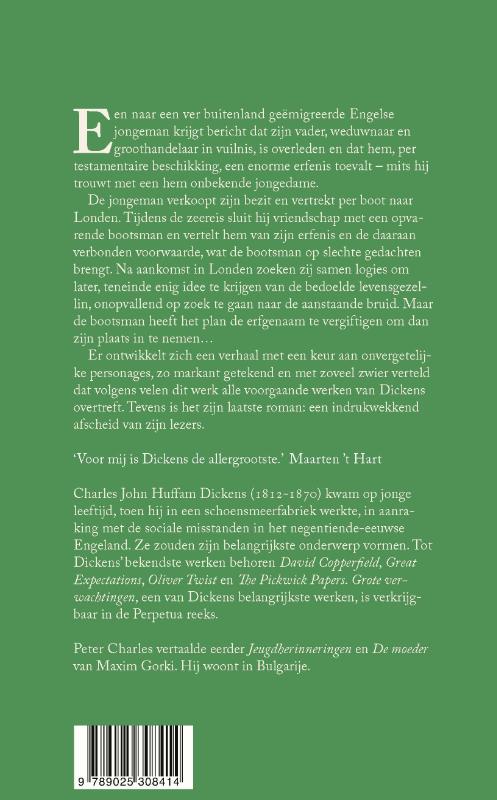 Achterkant van Onze wederzijdse vriend