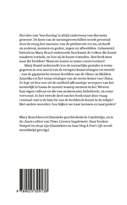 Achterkant van Hoe wij kijken; met gelovige ogen